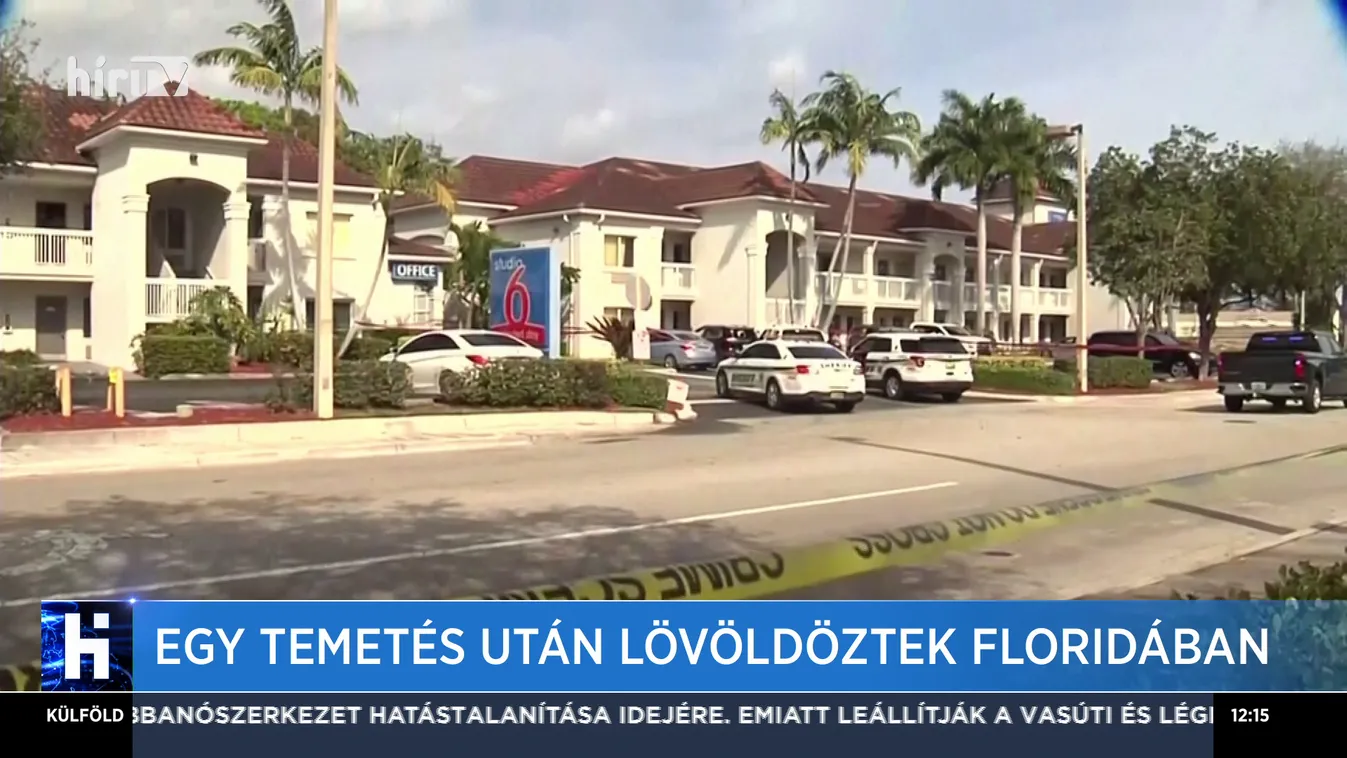 Egy temetés után lövöldöztek Floridában