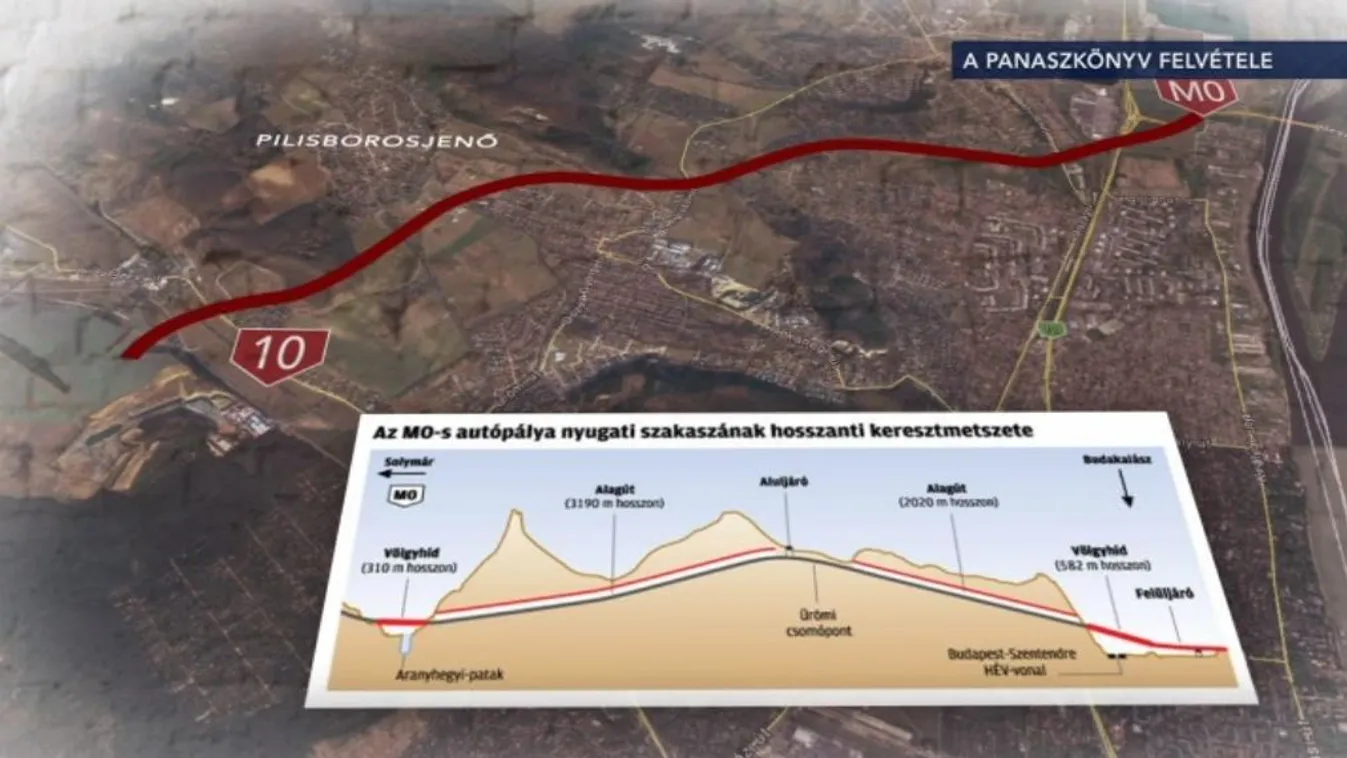Nem mostanában szabadul fel a 10-es út