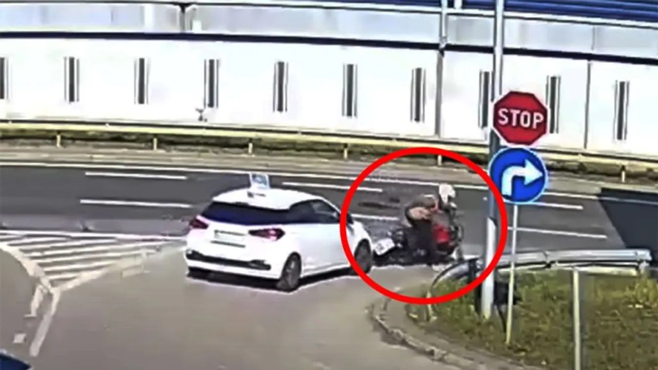 Saját oktatója ütötte el a motorost