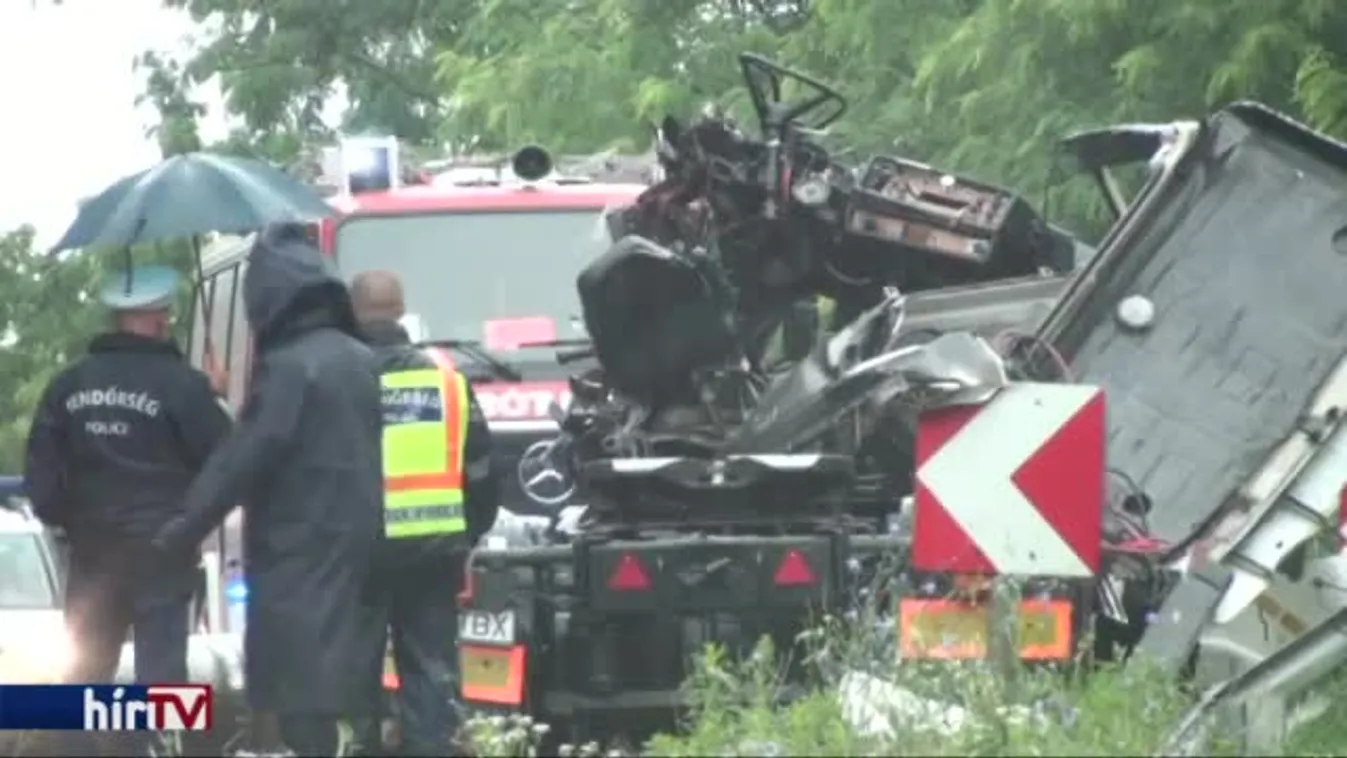 Halálos kamionbaleset Nyírbátor közelében