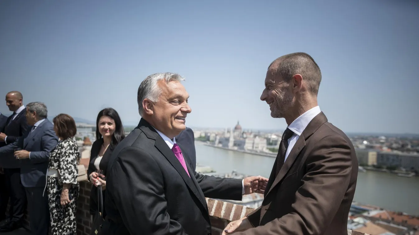 Orbán Viktor fogadta az UEFA vezetőit
