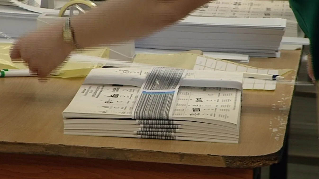 Már nyomtatják a szavazólapokat