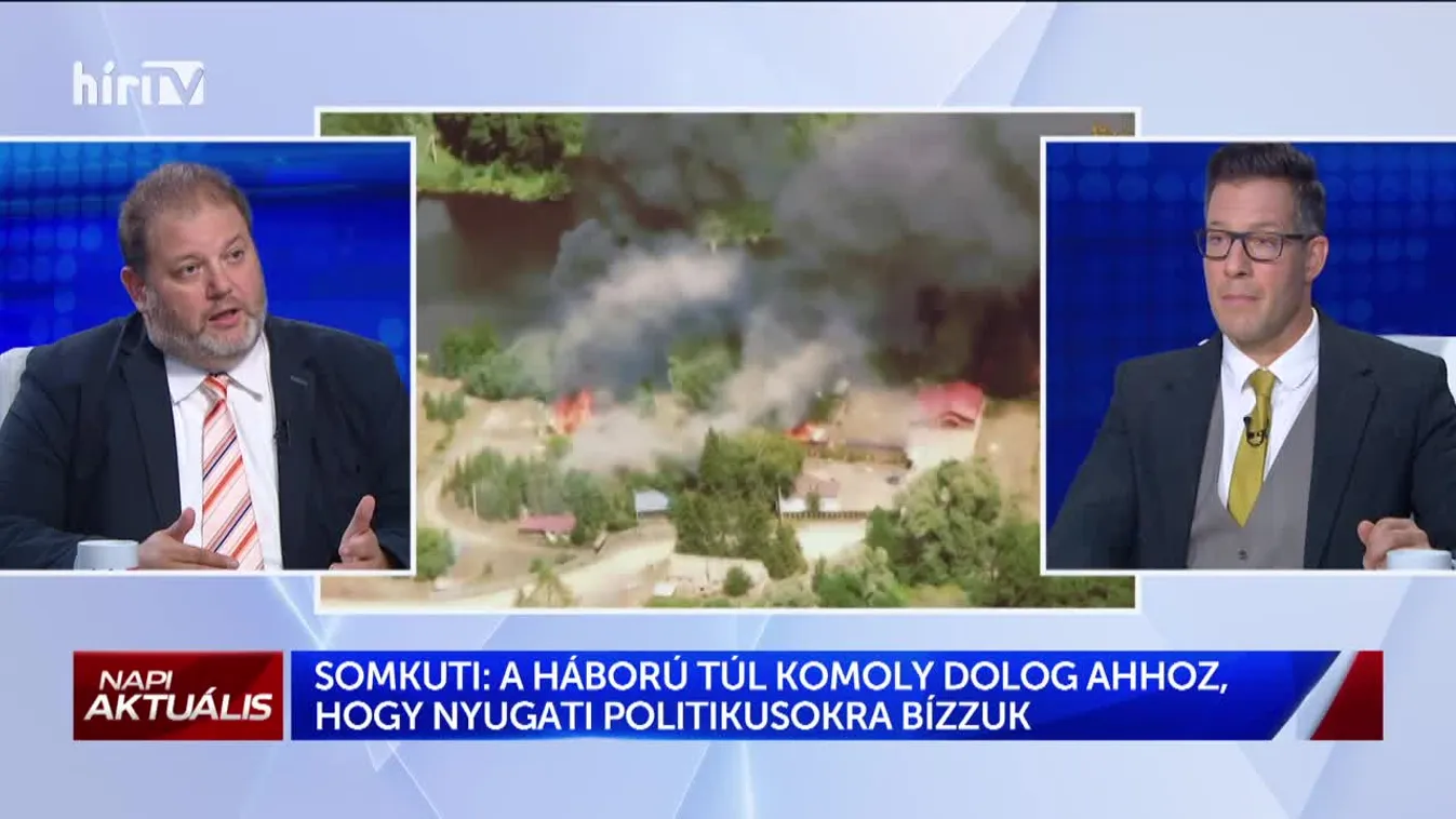 Somkuti Bálint: A háború túl komoly dolog ahhoz, hogy nyugati politikusokra bízzuk