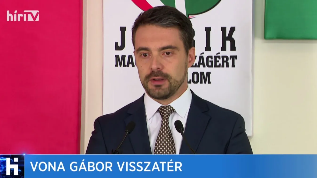 Visszatér a politikai életbe Vona Gábor