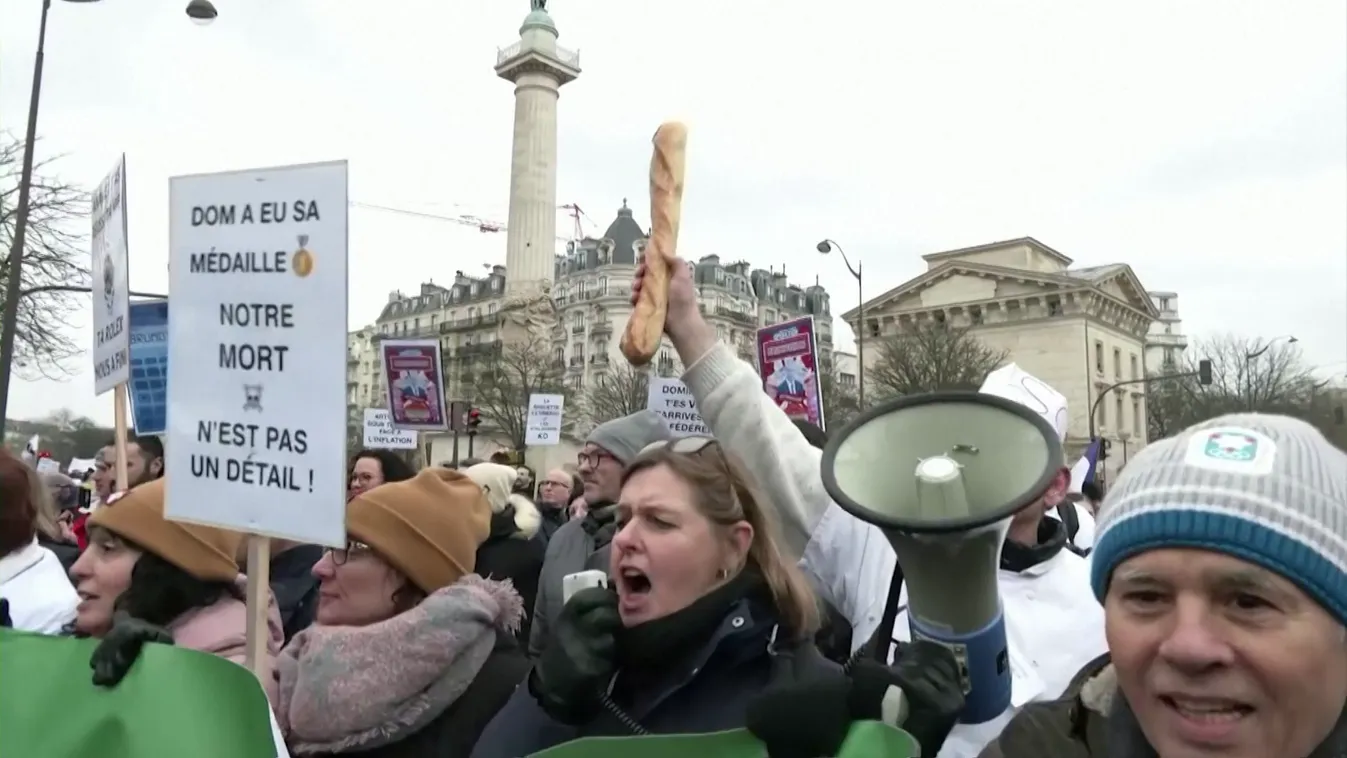 Végveszélyben a francia pékségek