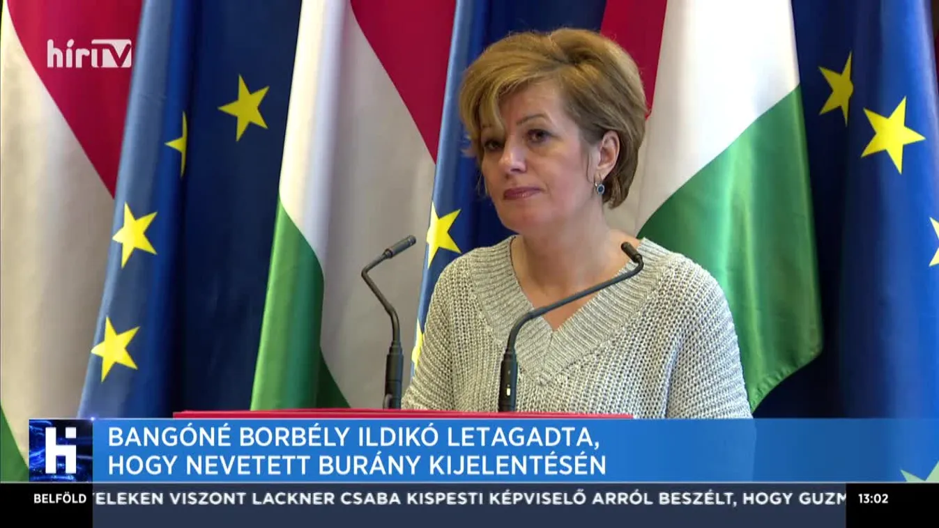 Bangóné Borbély Ildikó letagadta, hogy nevetett Burány kijelentésén