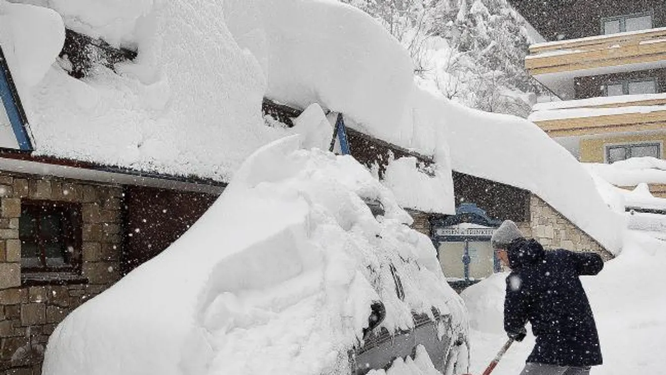 Halálos zimankó köszöntött Nyugat-Európára