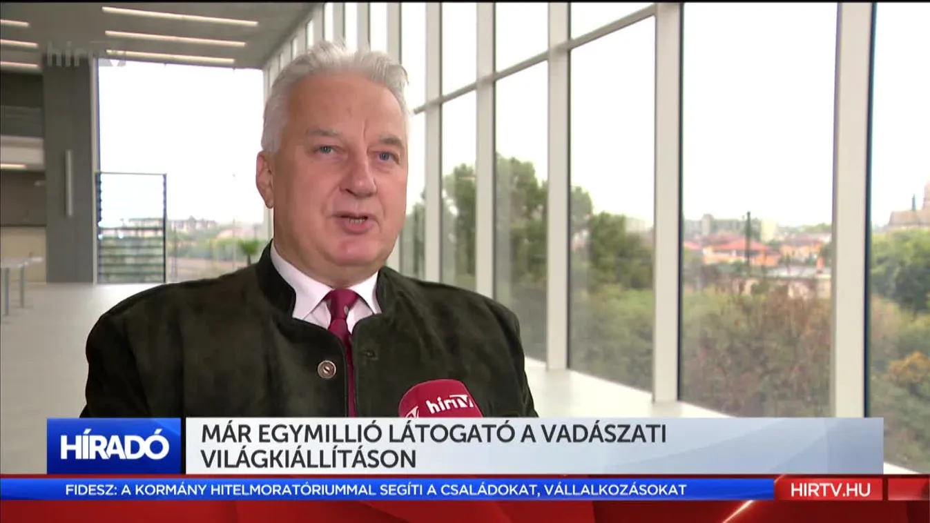 Már egymillió látogató a Vadászati Világkiállításon