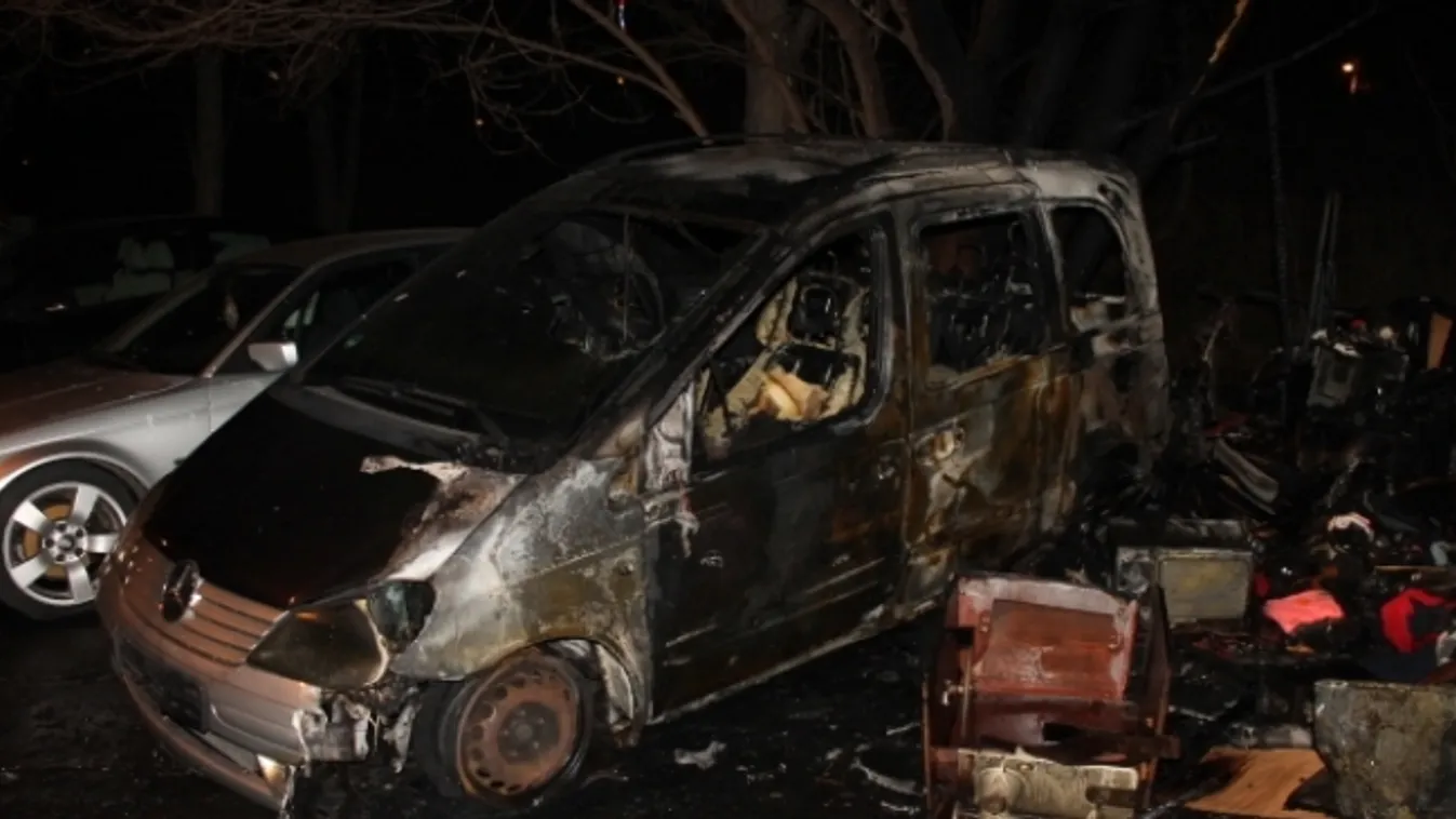 Rendőrkézen a gyújtogató