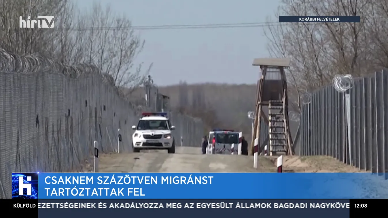 Csaknem százötven migránst tartóztattak fel