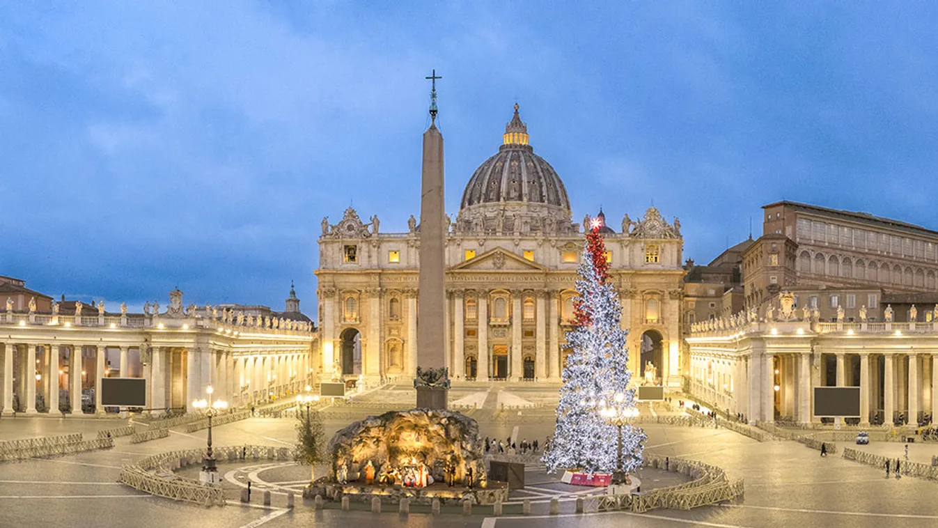 Valami egész különlegeset ábrázol az idei vatikáni betlehem + videó