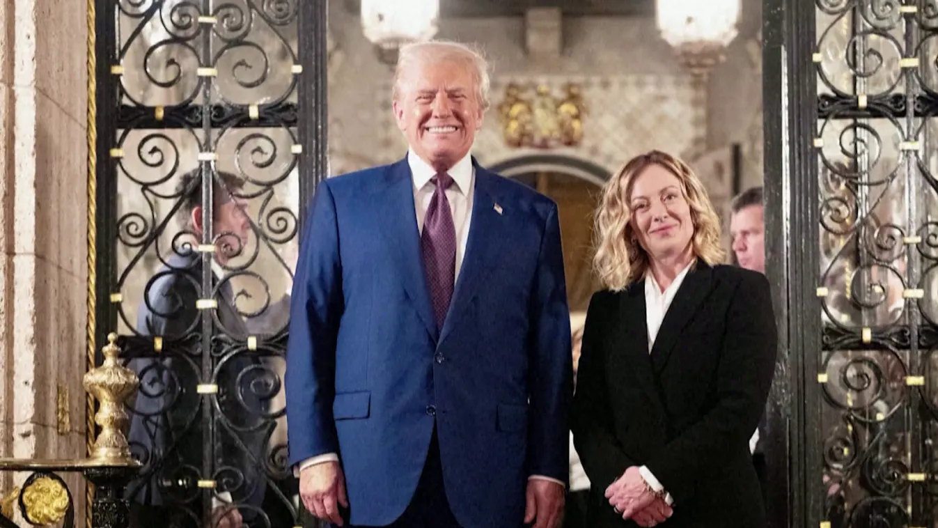 Orbán Viktor után „a fantasztikus asszony” vendégeskedett a Trump-rezidencián