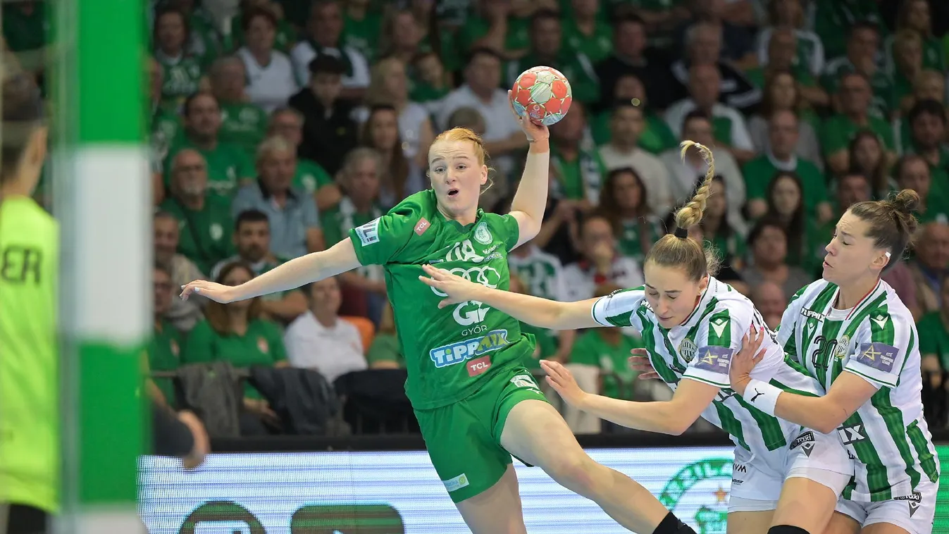 A Ferencváros legyőzésével a bajnoki cím visszahódításának kapujában a Győr