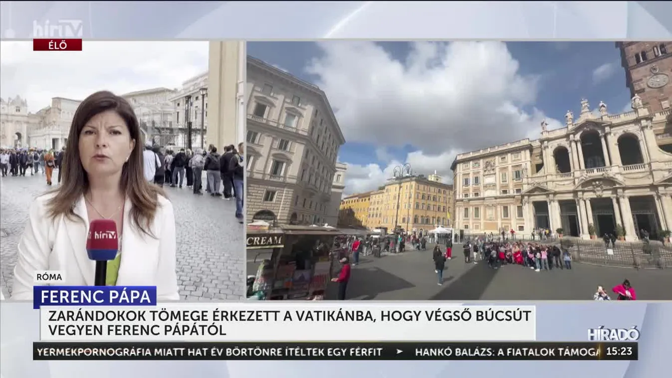 Zarándokok tömege érkezett a Vatikánba, hogy végső búcsút vegyen Ferenc pápától + videó