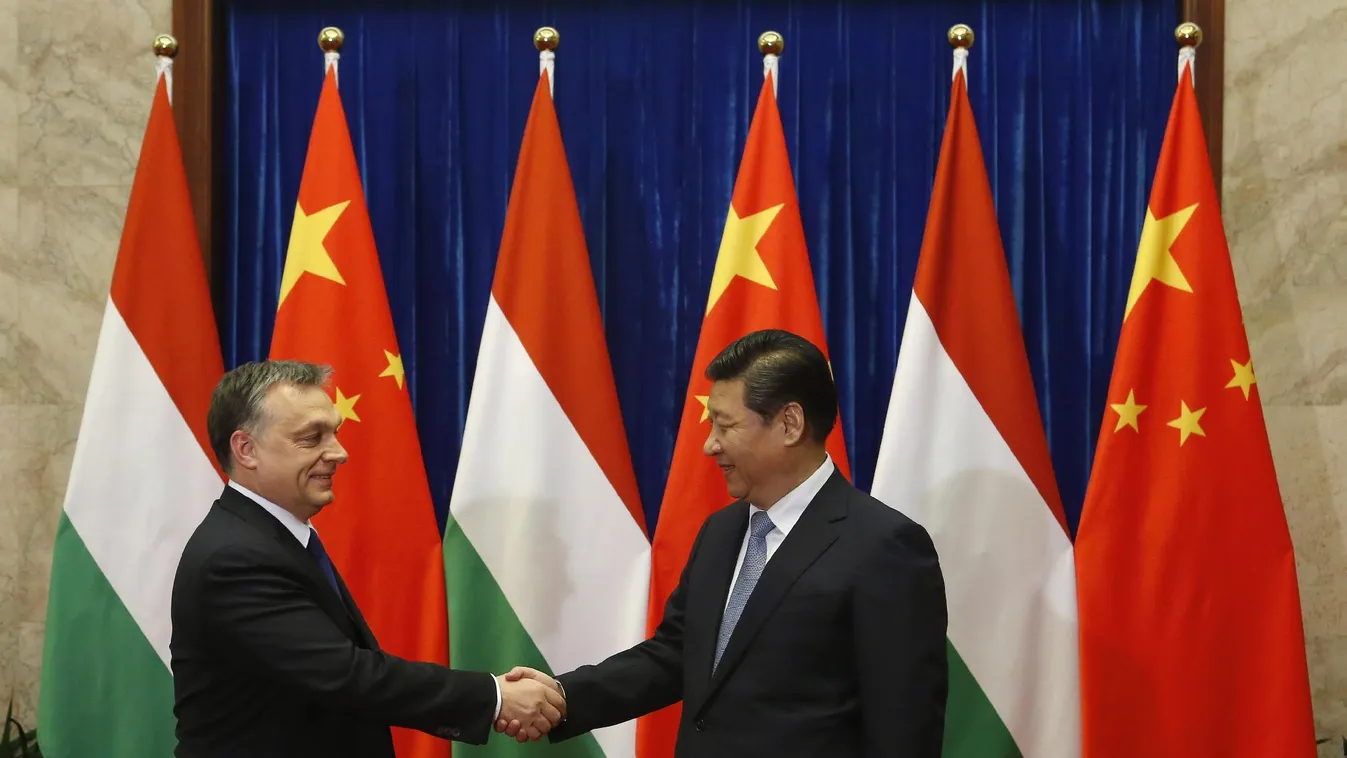 A kínai elnökkel tárgyal Orbán Viktor