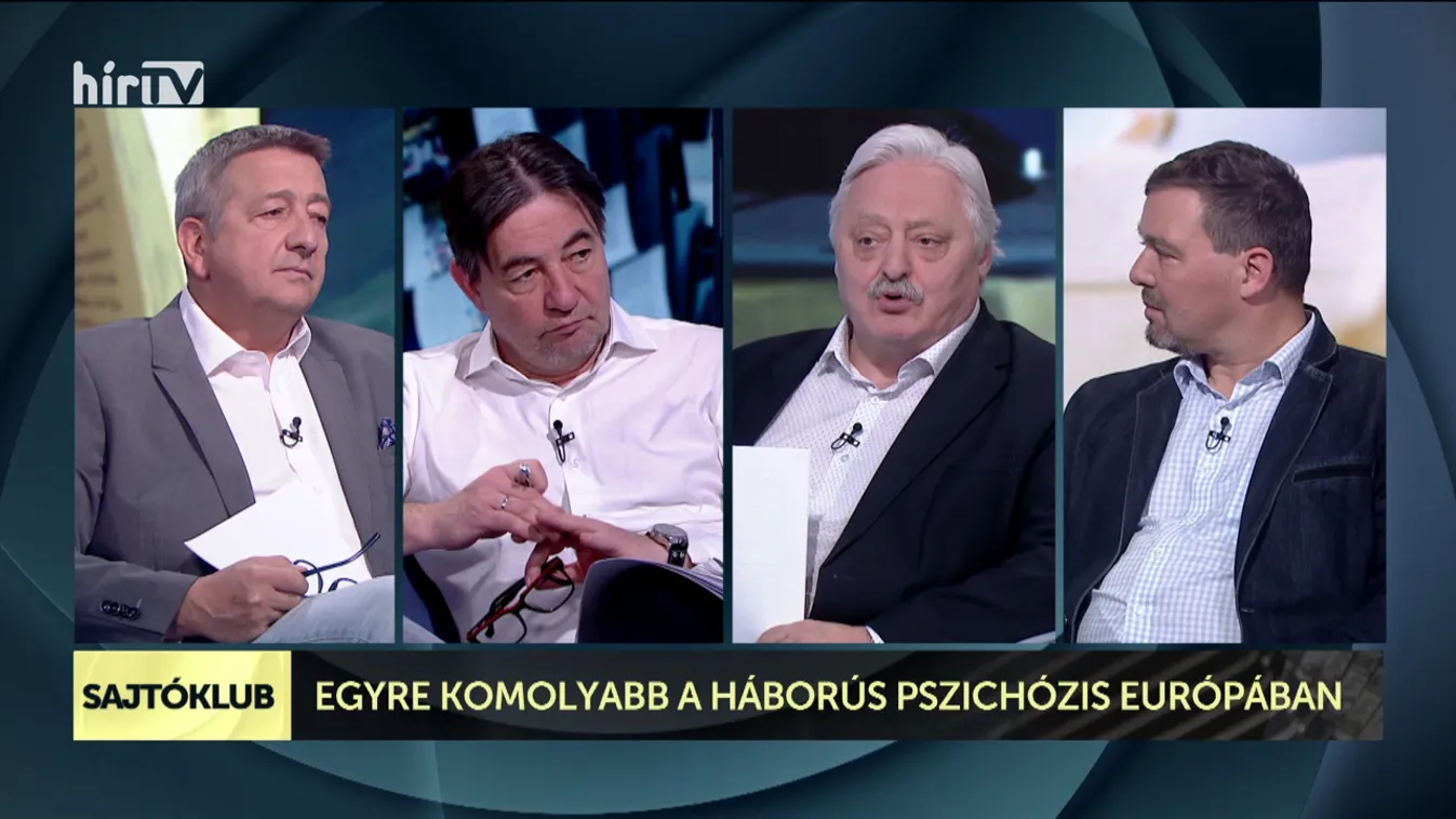 Sajtóklub – Tényleg egy háború előtti világban vagyunk? + videó