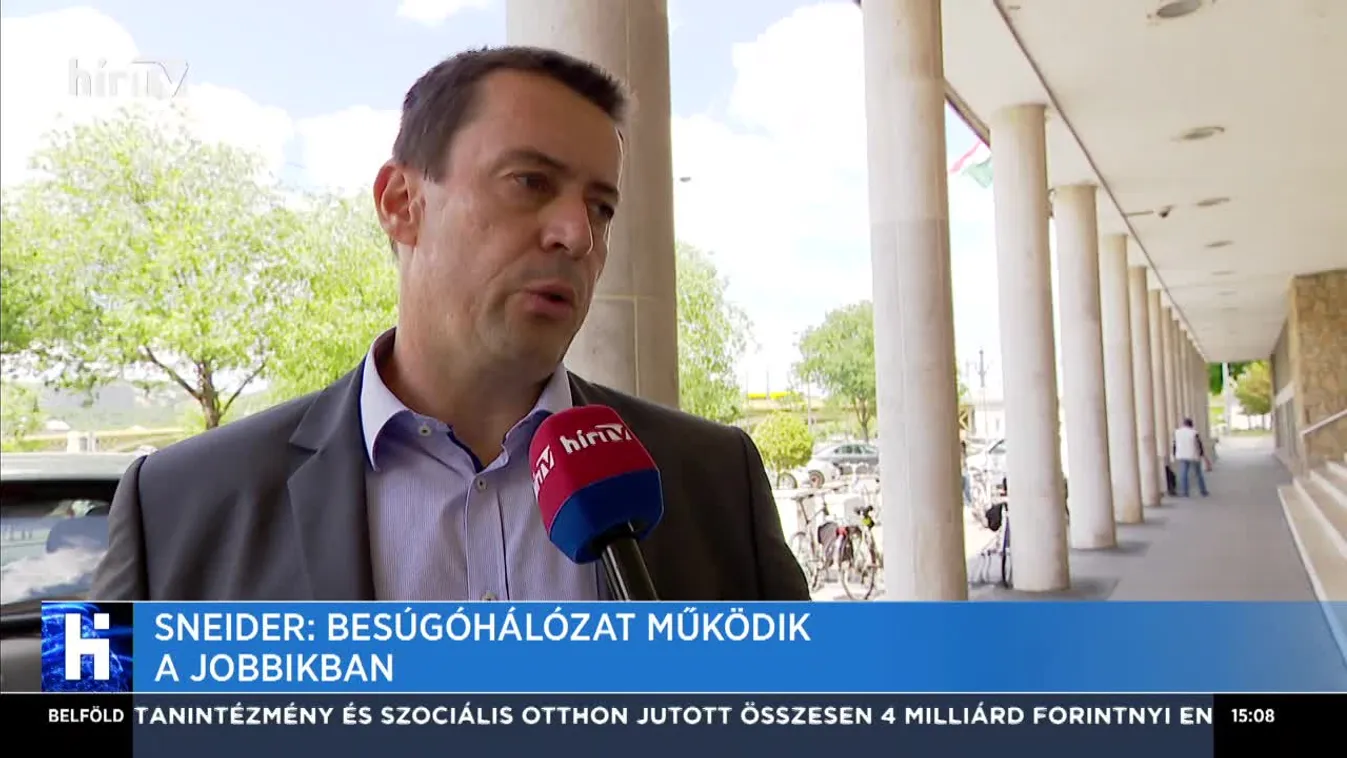 Sneider: Besúgóhálózat működik a Jobbikban
