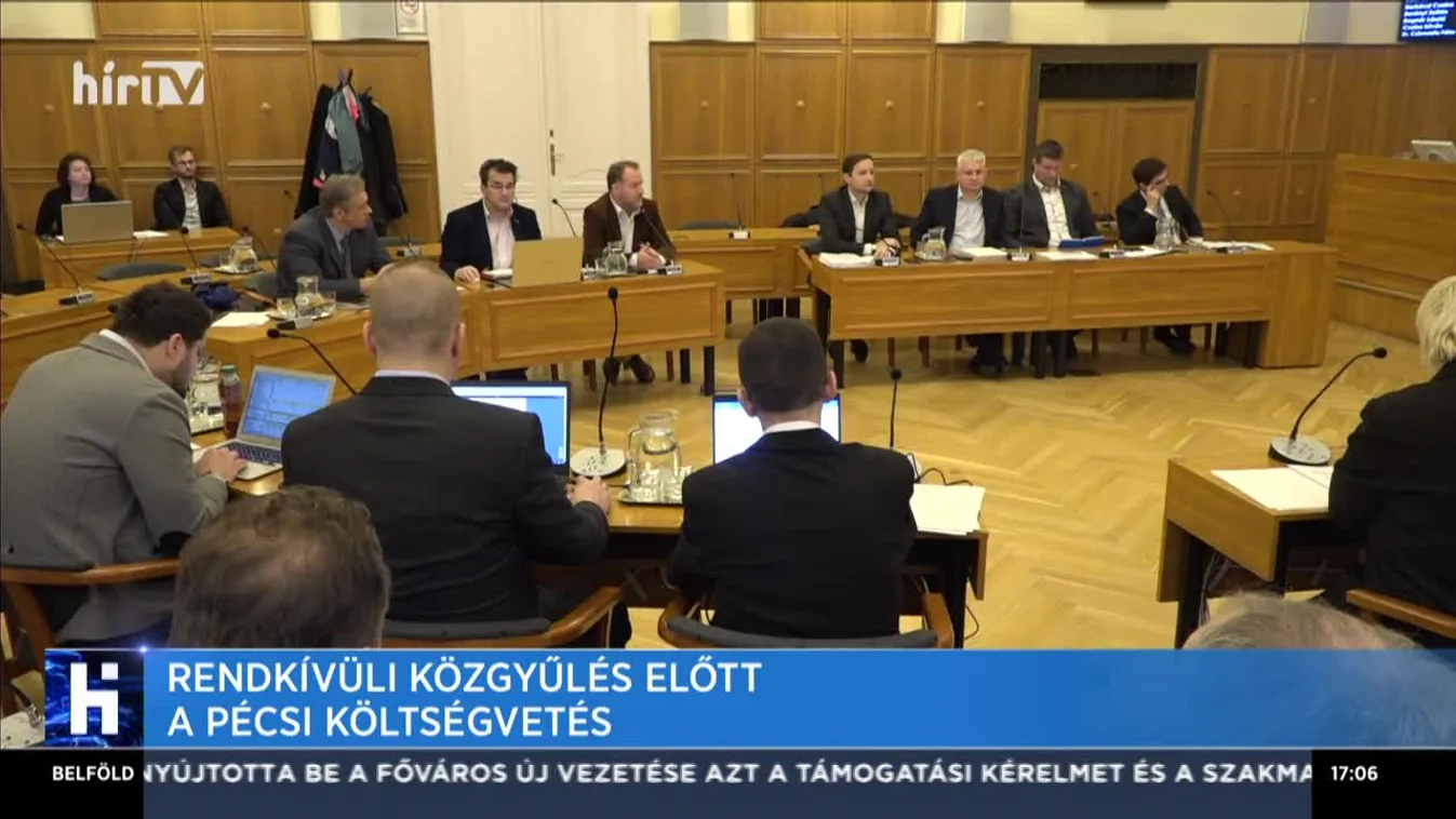 Rendkívüli közgyűlés előtt a pécsi költségvetés