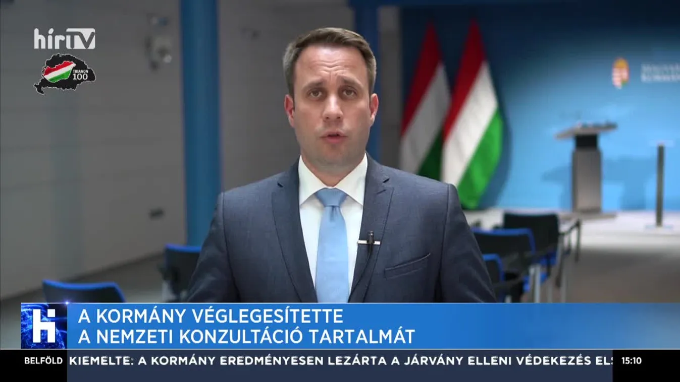 A kormány véglegesítette a nemzeti konzultáció tartalmát