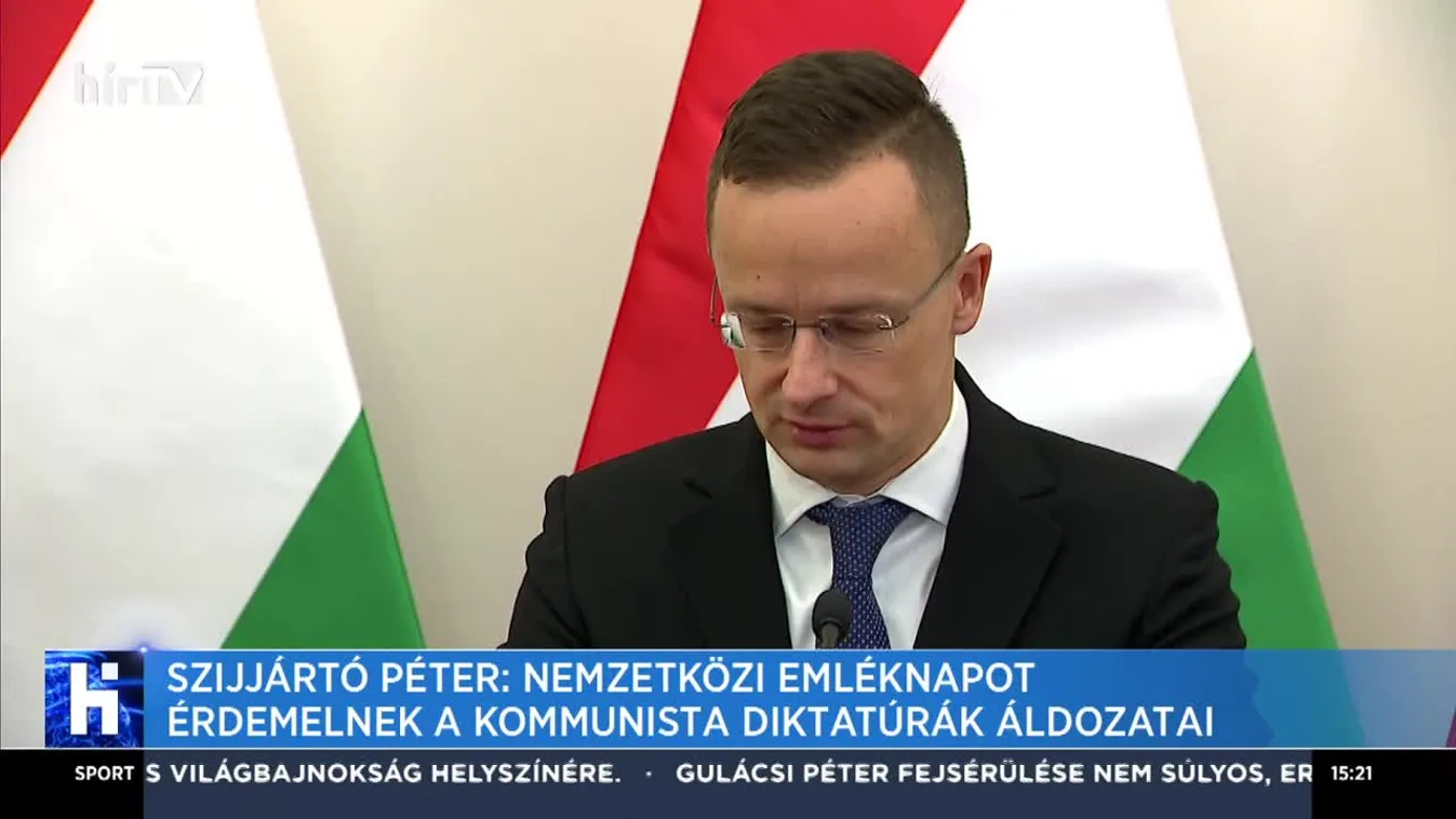 Szijjártó Péter: Nemzetközi emléknapot érdemelnek a kommunista diktatúrák áldozatai