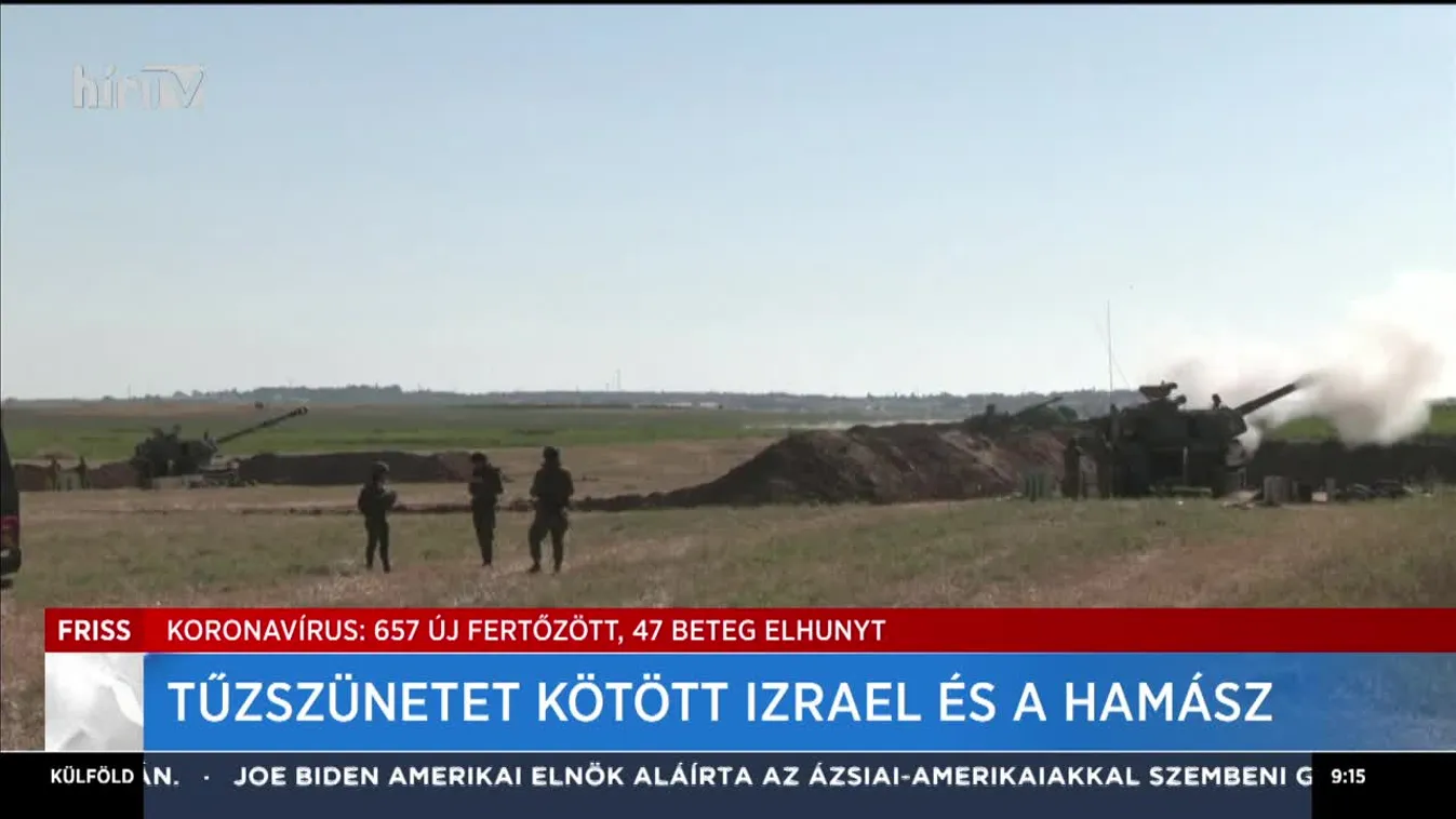 Tűzszünetet kötött Izrael és a Hamász