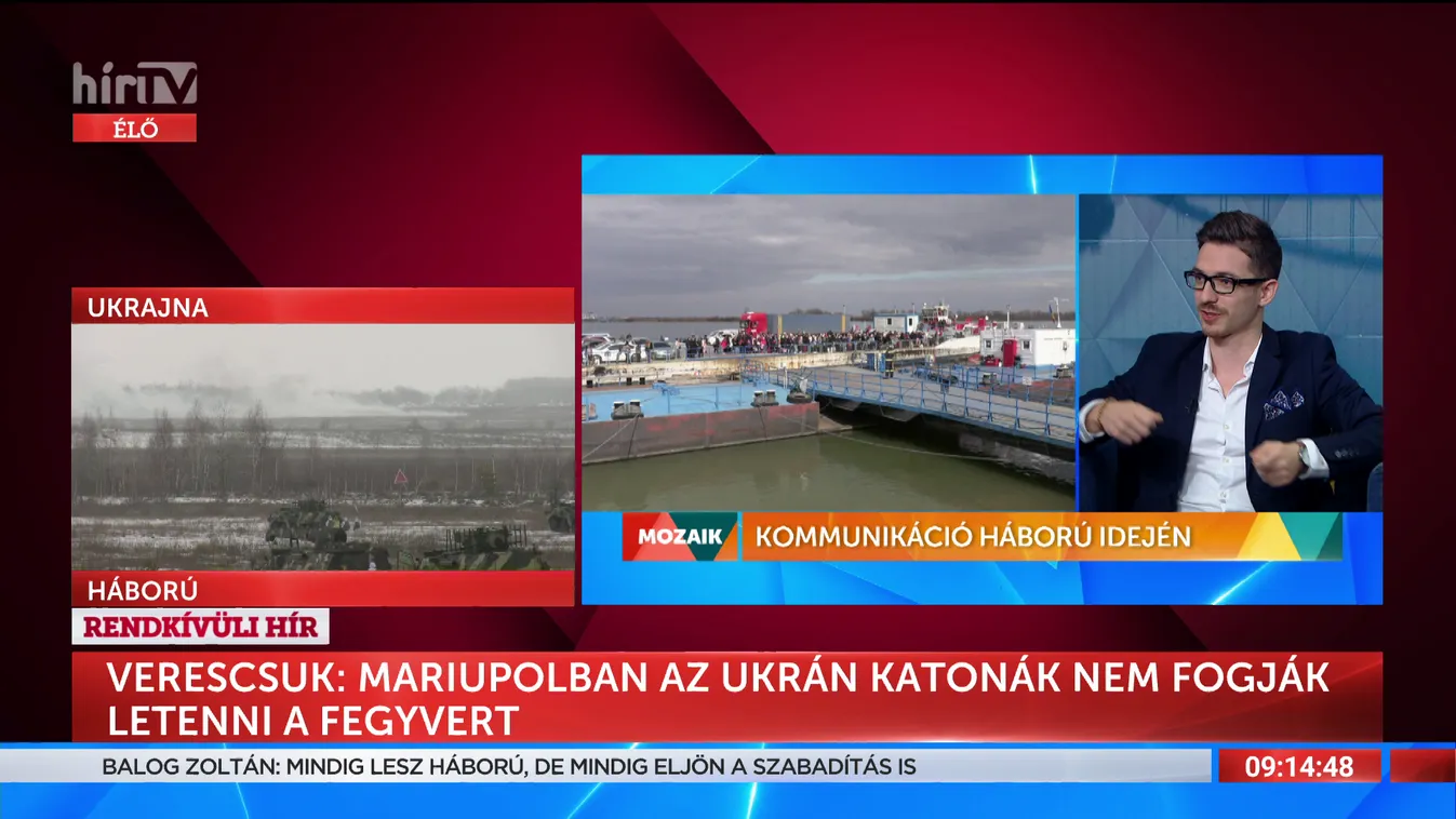 Mozaik: Kommunikáció háború idején