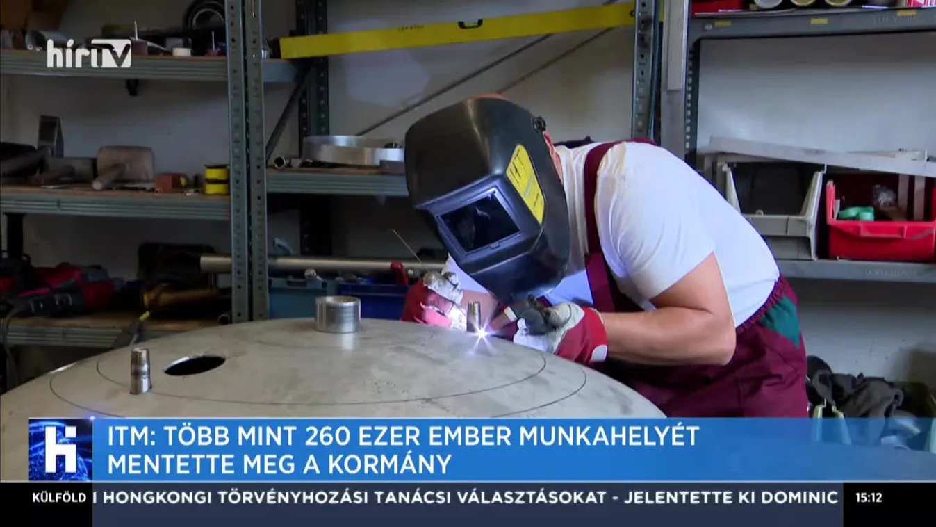 ITM: Több mint 260 ezer ember munkahelyét mentette meg a kormány