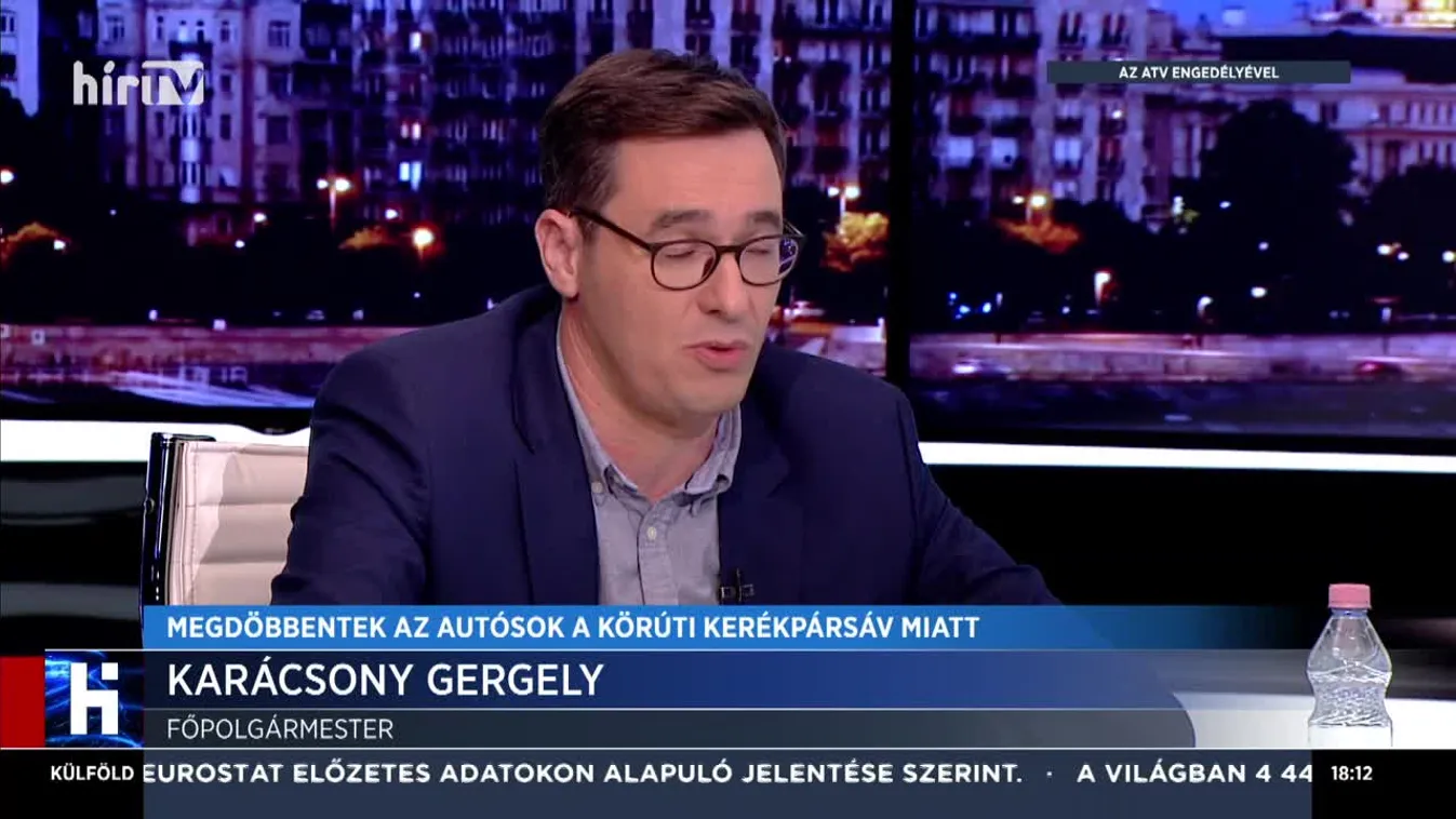 Megdöbbentek az autósok a körúti kerékpársáv miatt