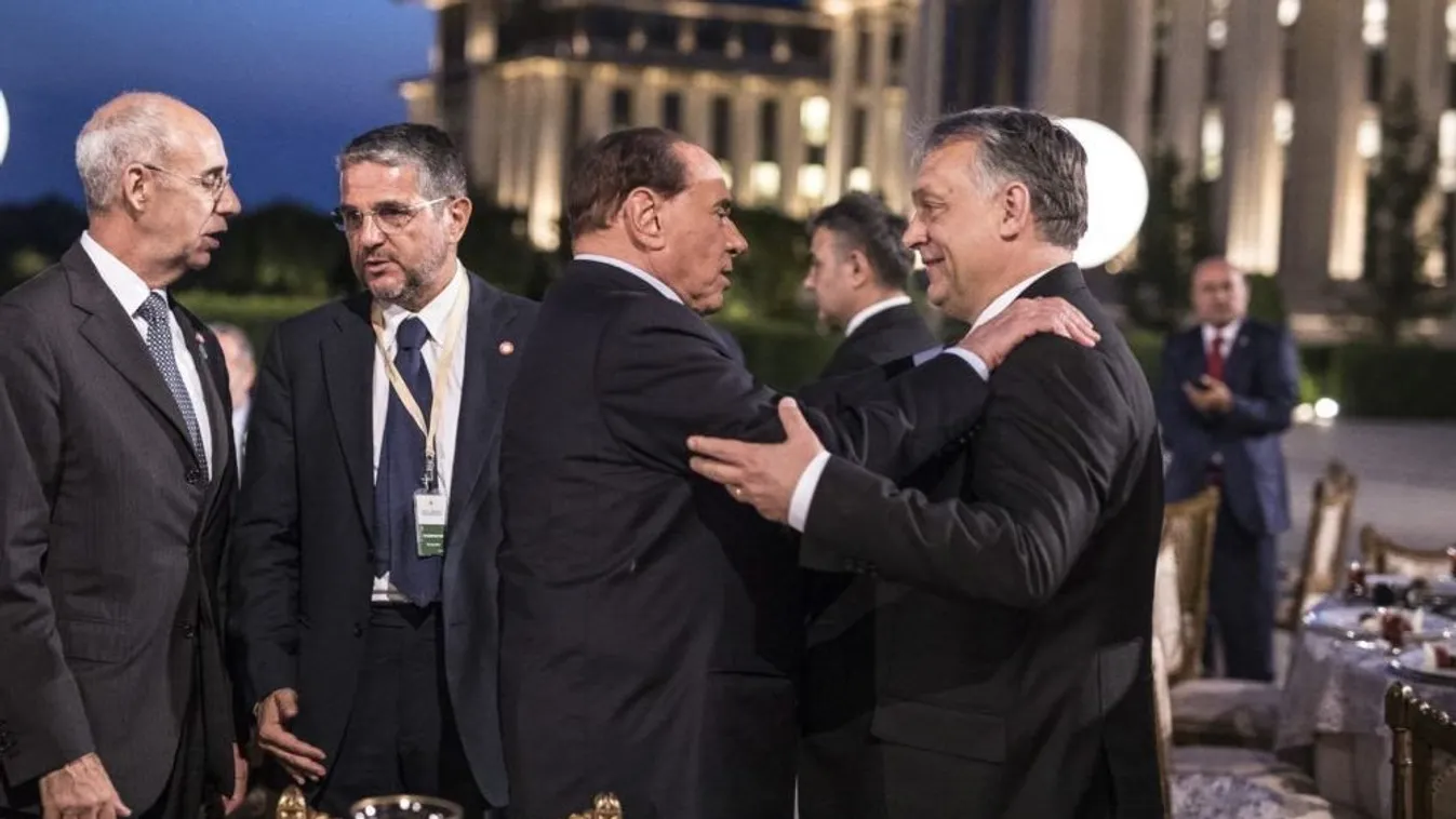 Orbán Viktornak a Néppártban a helye – A pártcsaládot és a magyar kormányfőt győzködi Berlusconi