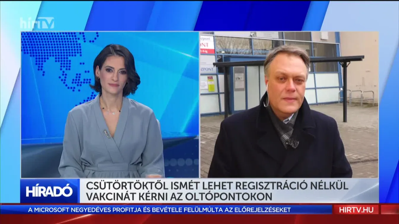 Csütörtöktől ismét lehet regisztráció nélkül vakcinát kérni az oltópontokon