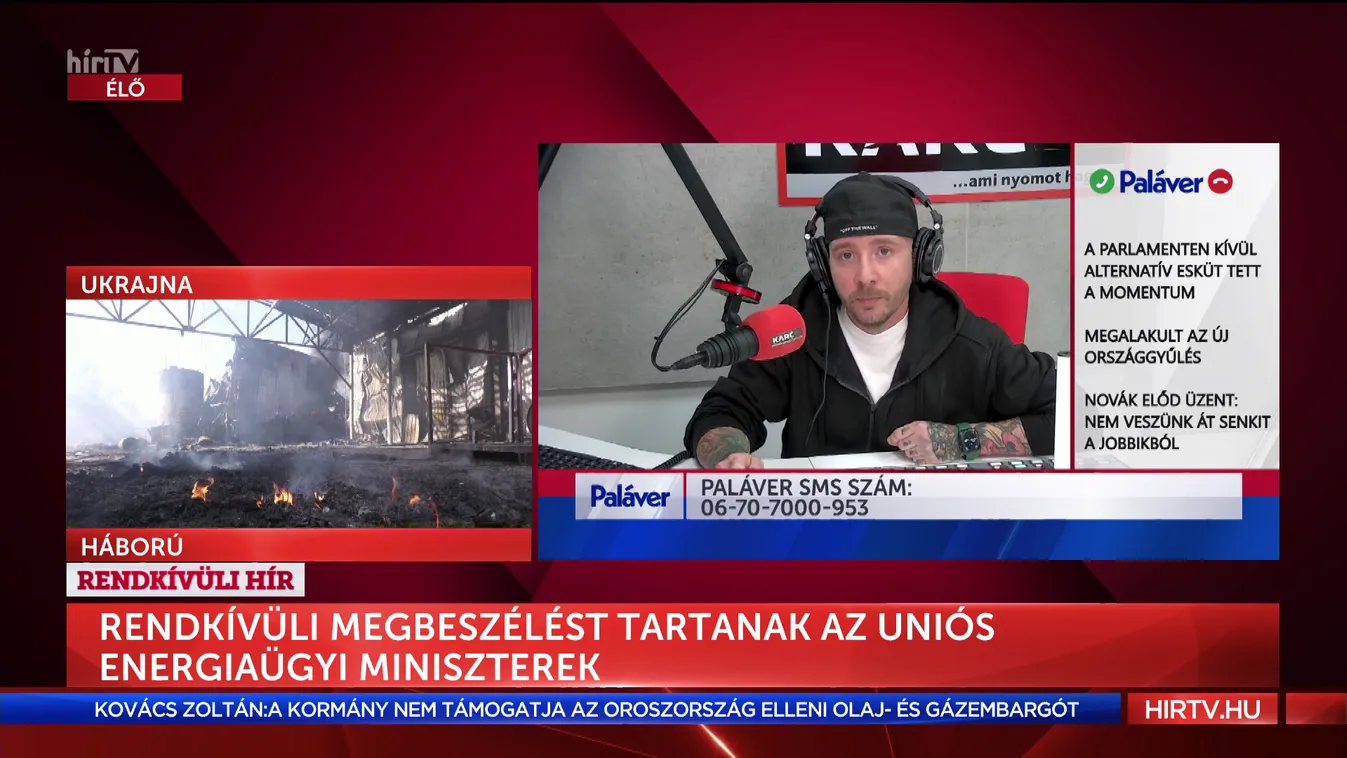 Paláver: A parlamenten kívül alternatív esküt tett a Momentum