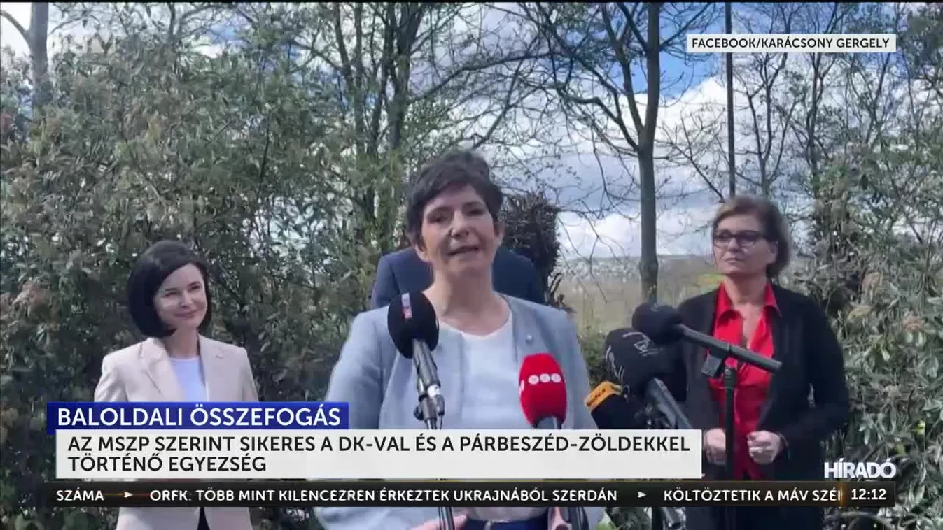 Az MSZP szerint sikeres a DK-val és a Párbeszéd-Zöldekkel történő egyezség + videó