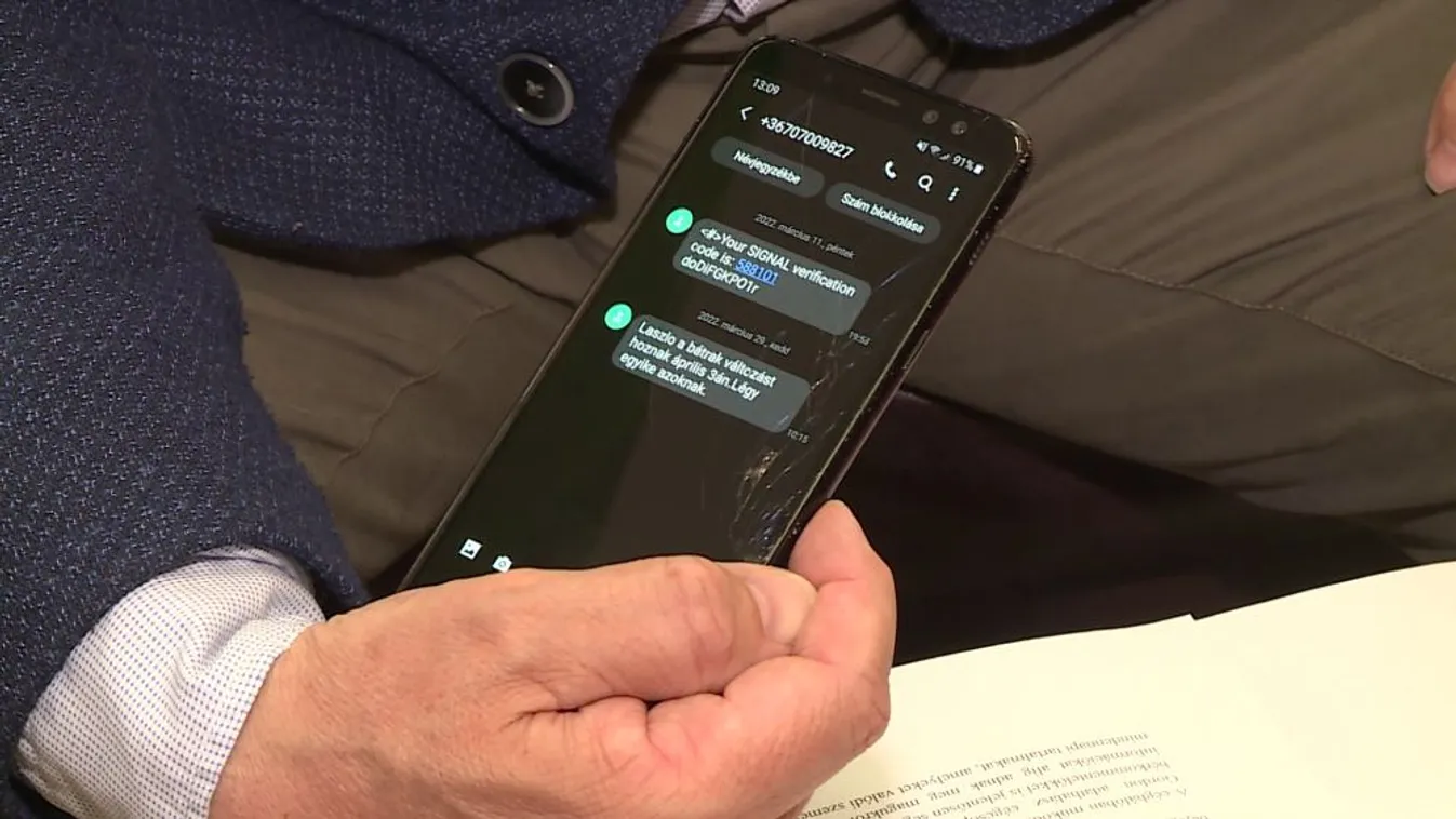 Az NVB a hatóságokhoz fordul az ellenzéki SMS-ek miatt