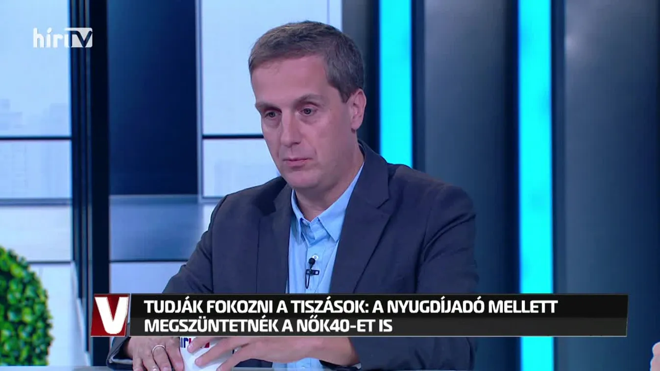 Vezércikk – Tudják fokozni a tiszások: a nyugdíjadó mellett megszüntetnék a nők40-et is