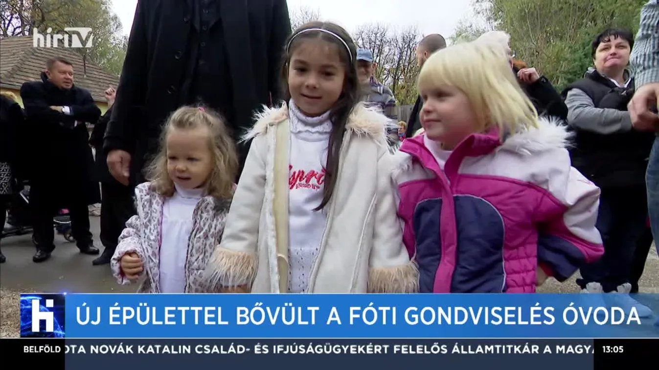 Új épülettel bővült a fóti Gondviselés óvoda