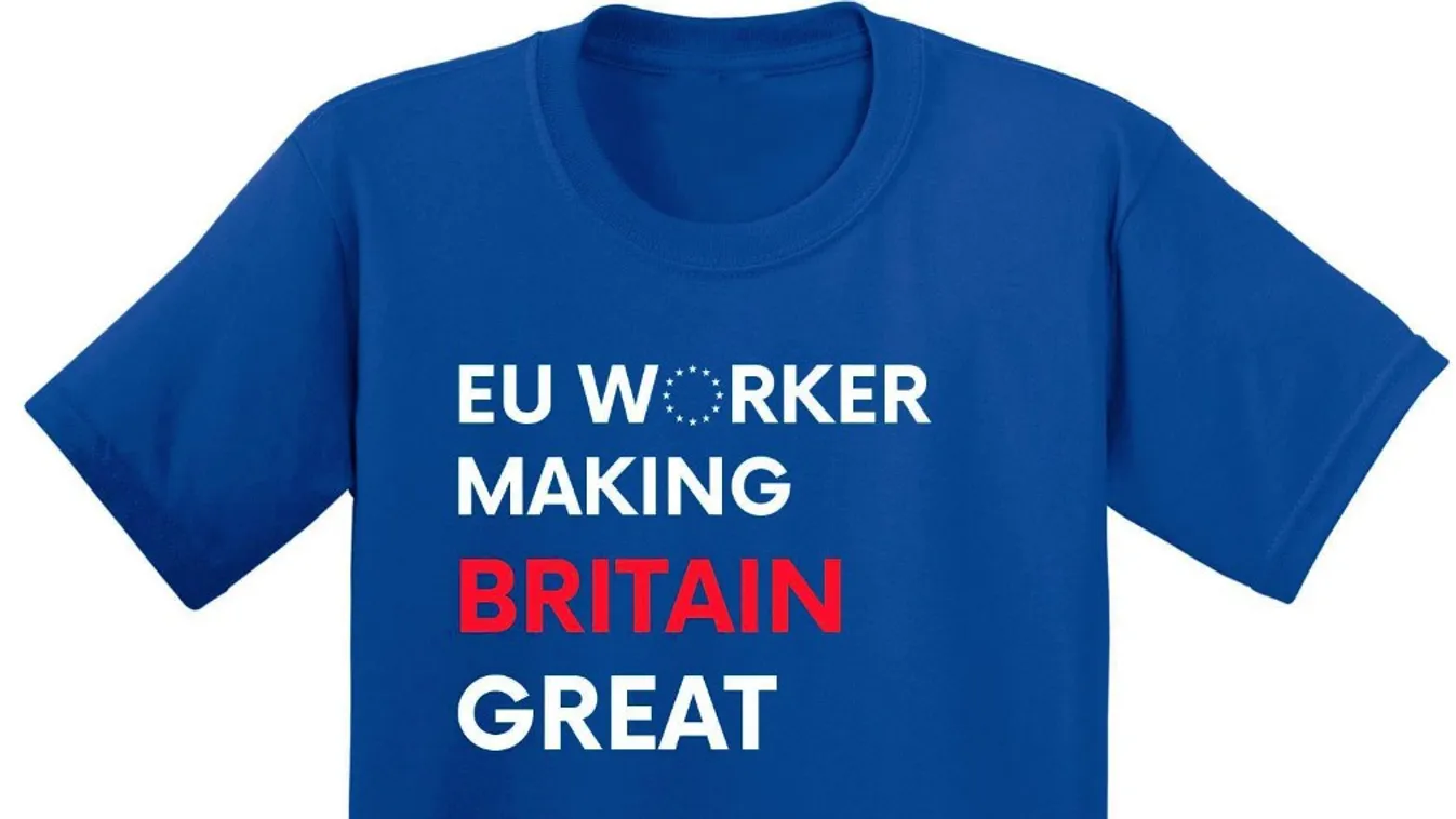 Kék pólóban tüntetnek a magyarok is Angliában