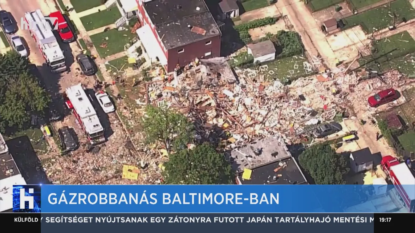 Gázrobbanás Baltimore-ban