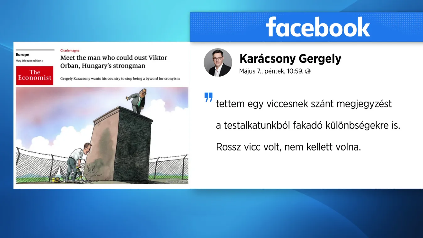 Testalkata miatt sértegette Orbán Viktort Karácsony Gergely egy lapinterjúban