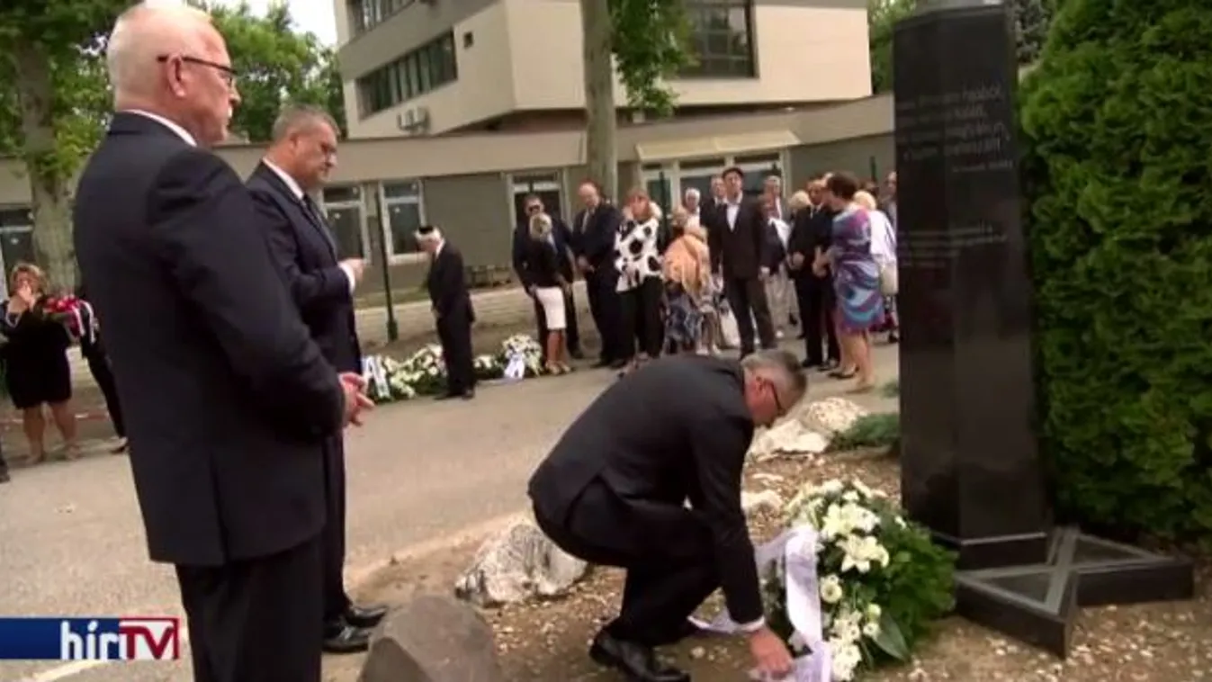 A holokauszt szegedi áldozataira emlékeztek