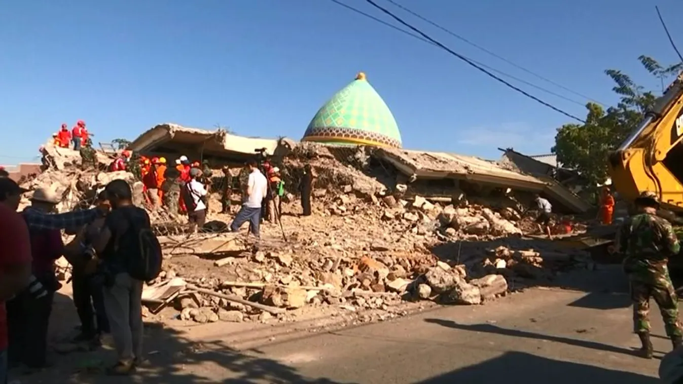 Már közel 350 áldozata van a földrengésnek, és a szám még nőhet