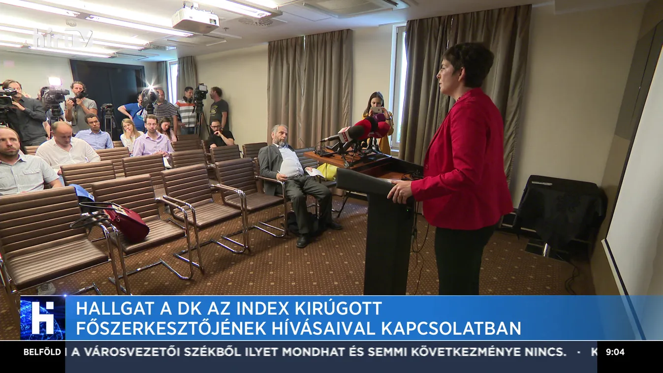 Hallgat  a DK az Index kirúgott főszerkesztőjének hívásaival kapcsolatban