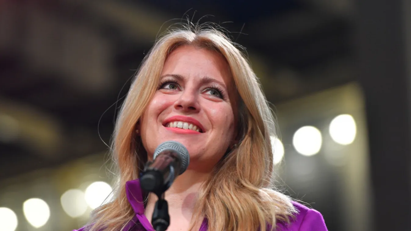 Zuzana Caputová nyerte a voksolást Szlovákiában