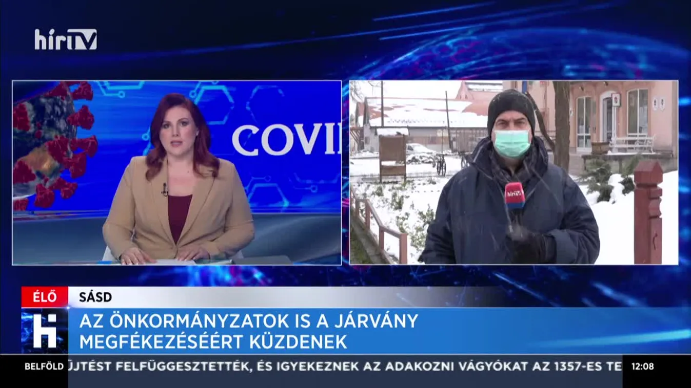 Az önkormányzatok is a járvány megfékezéséért küzdenek
