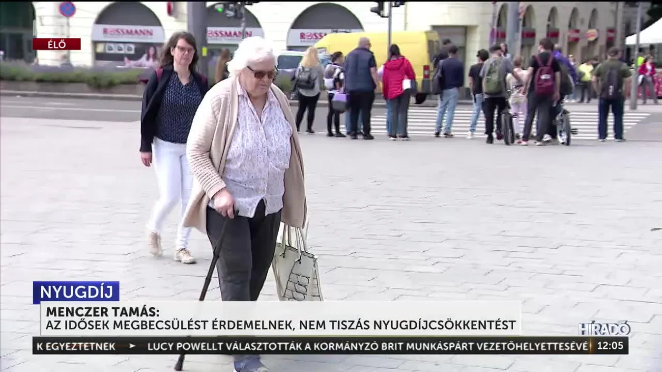 Menczer Tamás: Az idősek tiszteletet és megbecsülést érdemelnek, nem nyugdíjcsökkentést