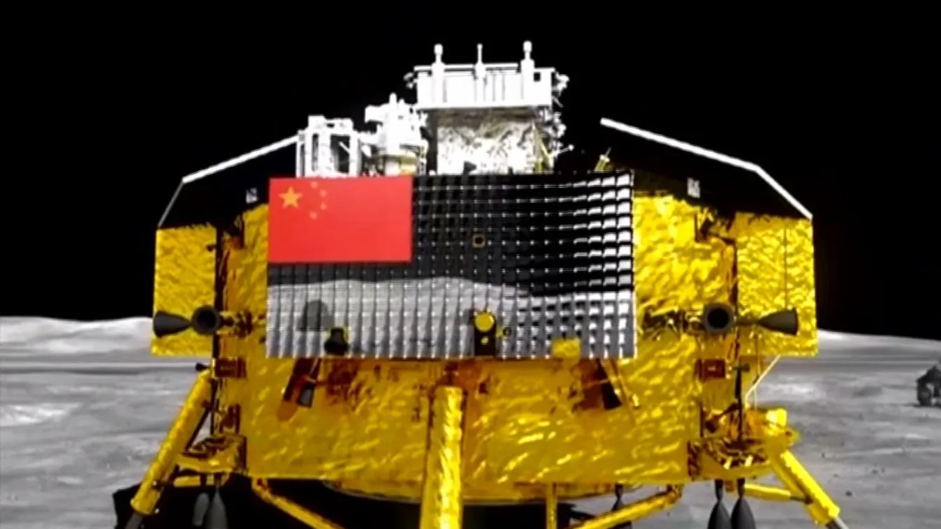 Elindult a Hold felszínén a kínai holdszondával feljuttatott holdjáró