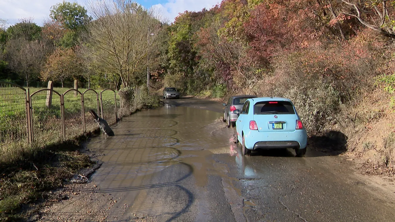 Fontosabb a biciklisáv, mint a járhatatlan út állapotának javítása a III. kerületben + videó