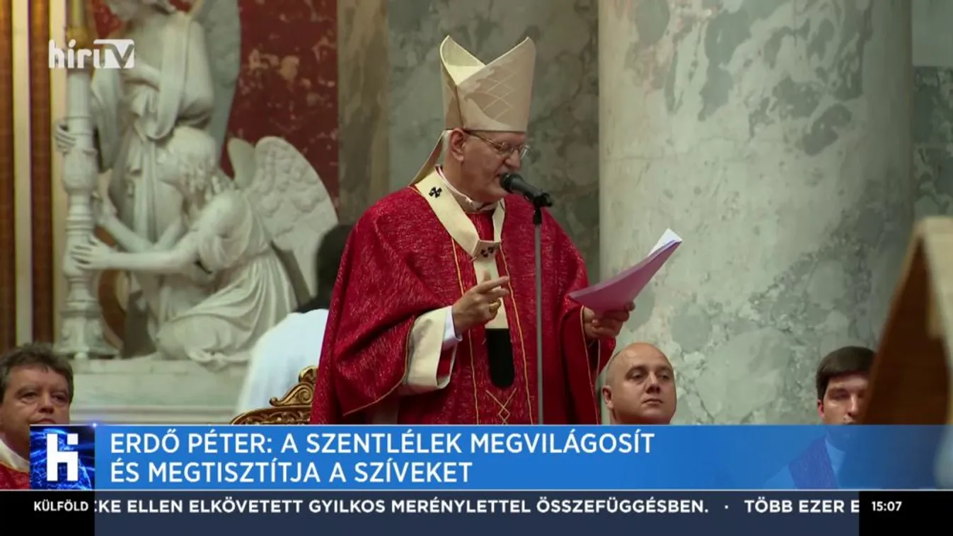 Erdő Péter: A Szentlélek megvilágosít és megtisztítja a szíveket