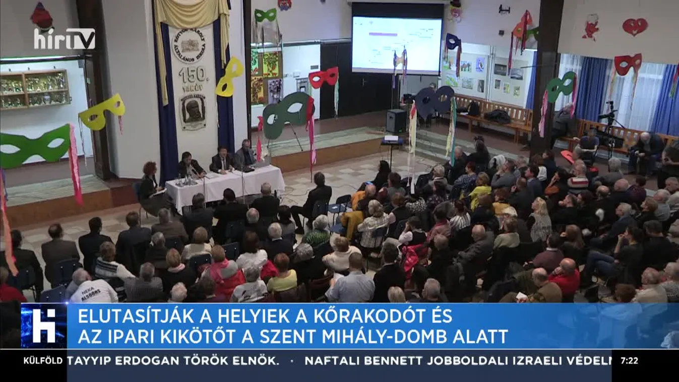 Elutasítják a helyiek a kőrakodót és az ipari kikötőt a Szent Mihály-domb alatt