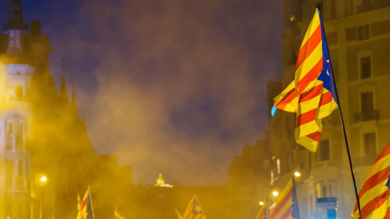 A katalán elnök elítélte az erőszakot