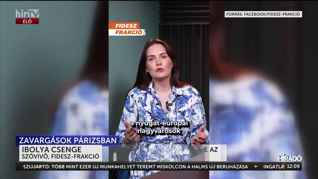 Ibolya Csenge: Ez a jövő vár Európa városaira, ha a kontinens nem zárja le a migrációs fejezetet + videó